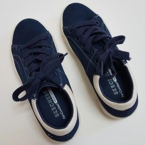 Skechers Sneakers – Navy Blue (Women) Memo…